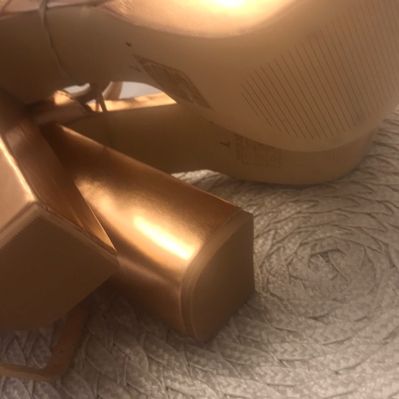 Free people copper platform shoe size 7 new 🌟🌟🌟 - Picture 3 of 4